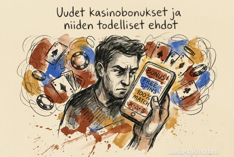 Uudet kasinobonukset ja niiden todelliset ehdot